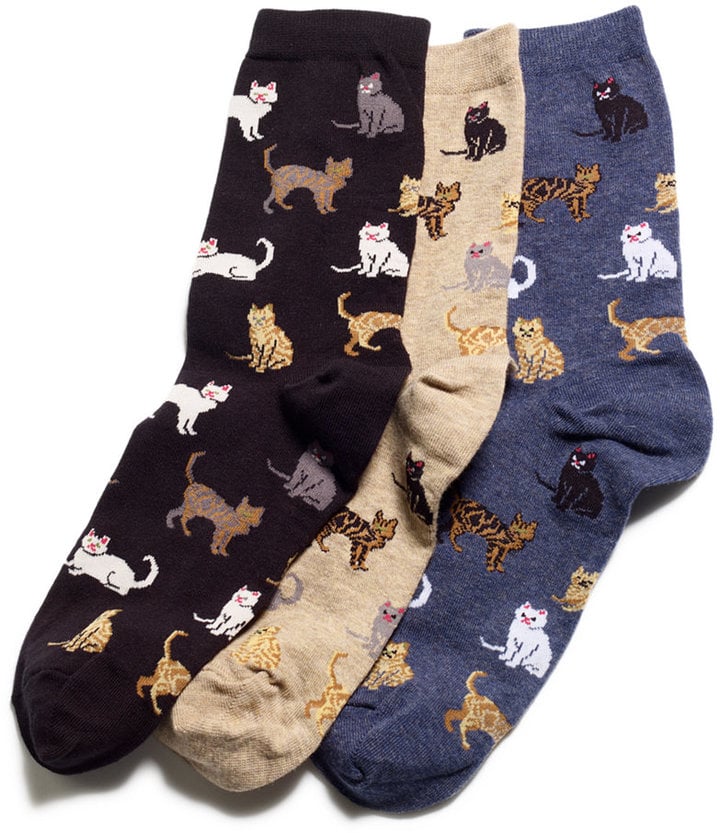 Hot Sox Cat Socks