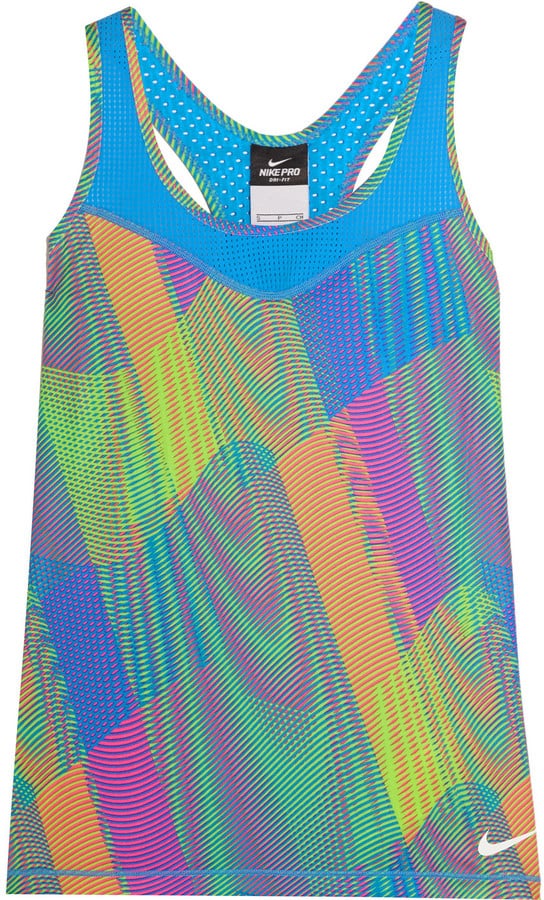 Pro Hypercool Frequency Dri-FIT Stretch-Jersey Tank | Beachy Hues and Blues: Vacation-Inspired Activewear POPSUGAR Fitness 22