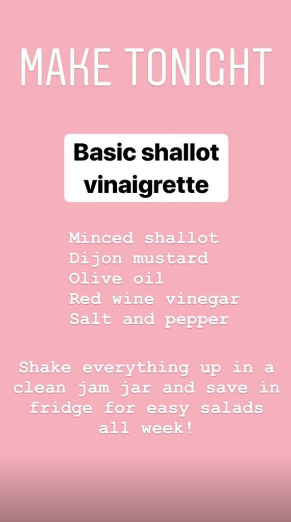 Always Have Ingredients For a Quick Vinaigrette