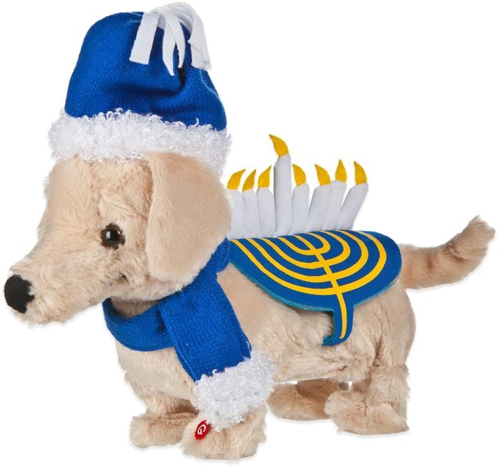 Dancing Hanukkah Puppy