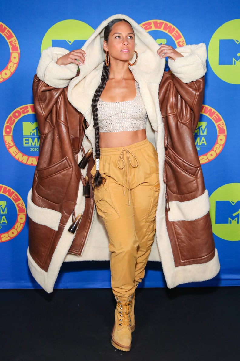 Alicia Keys at the 2020 MTV EMA