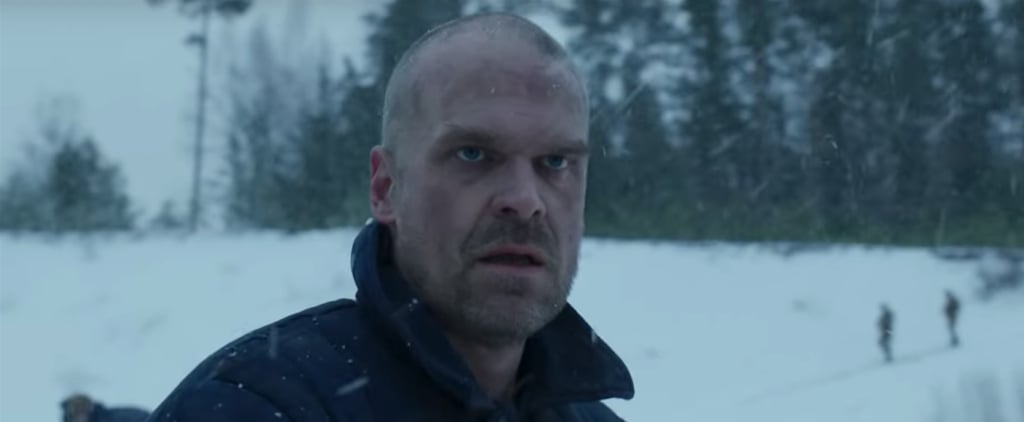 An Ode to Jim Hopper's Bald Look in Stranger Things Season 4