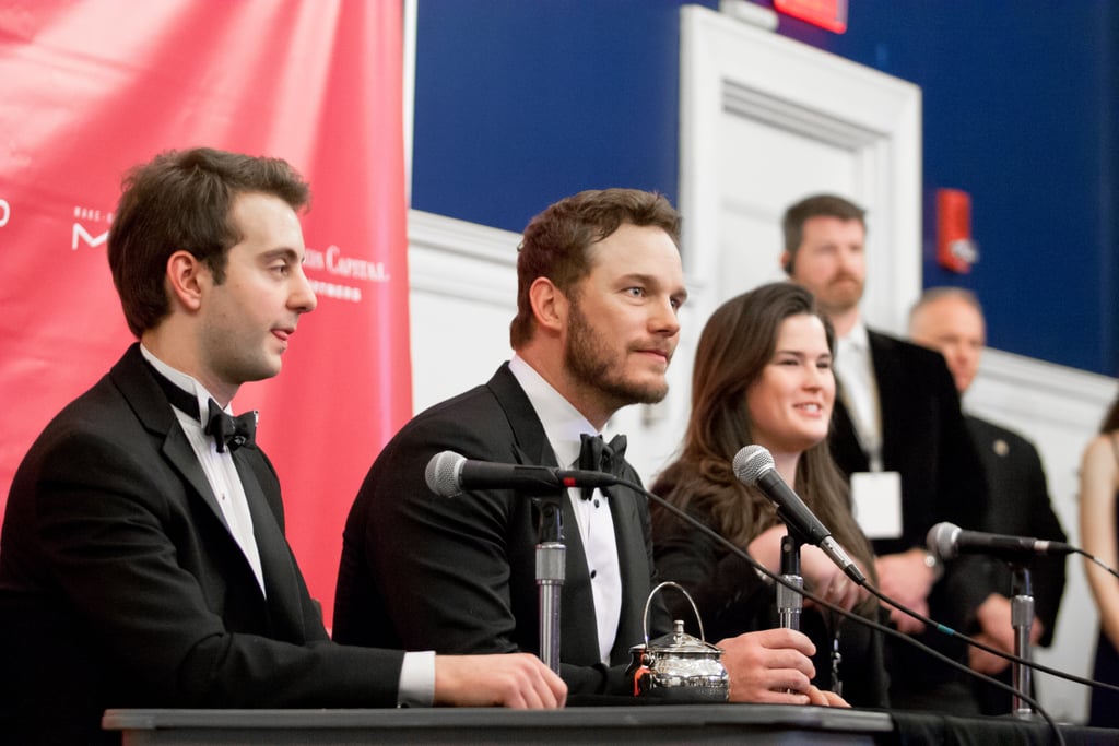 Chris Pratt Wins Harvard's Hasty Pudding Award 2015