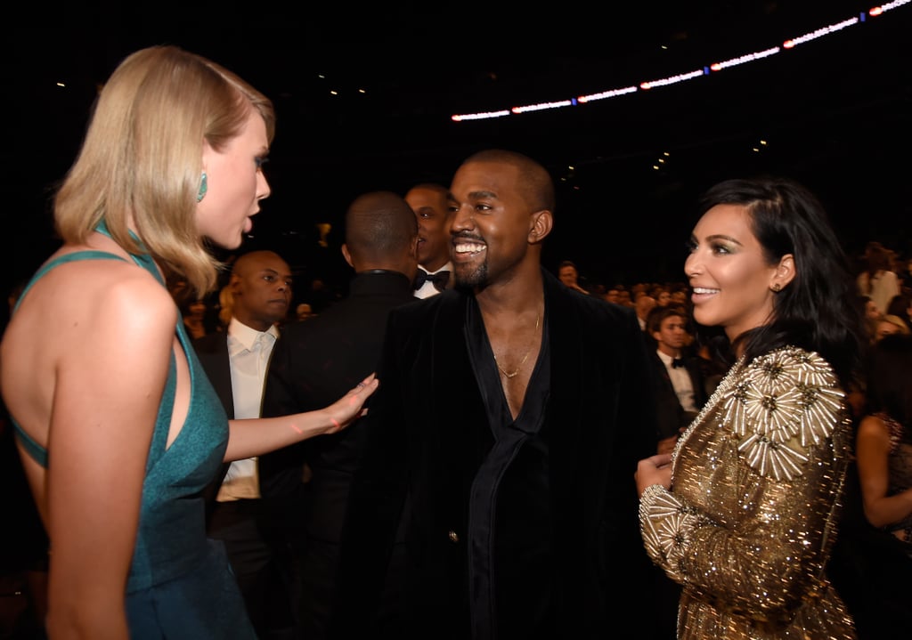 Taylor Swift With Kanye West at Grammys 2015 | Pictures