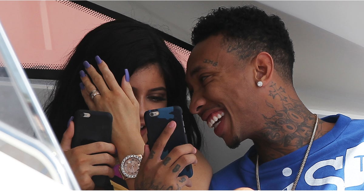 Kylie Jenner and Tyga Hold Hands in St. Barts Pictures POPSUGAR(02)