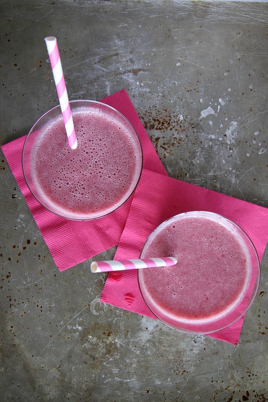 Blackberry Watermelon Coconut Smoothie