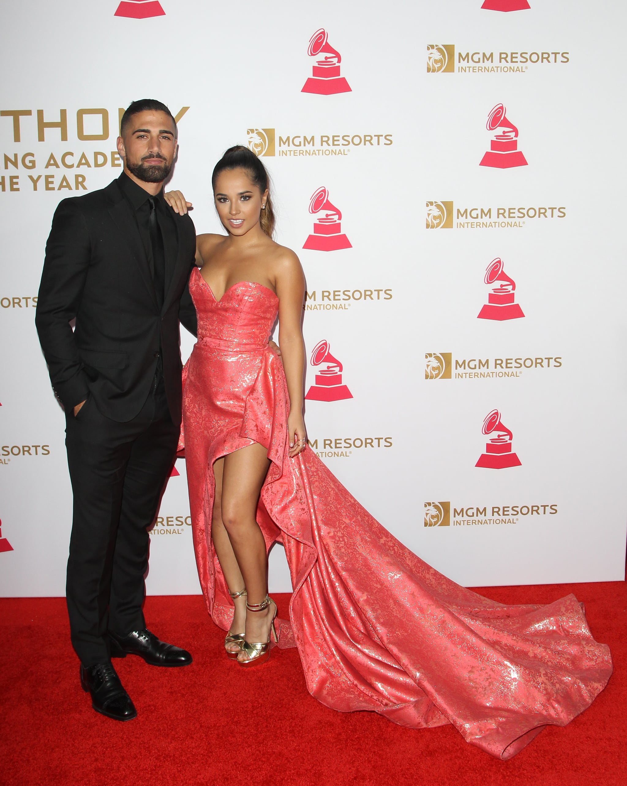 Get Wallpaper Becky G And Sebastian Lletget At Person Of The Year 2016 Free HD