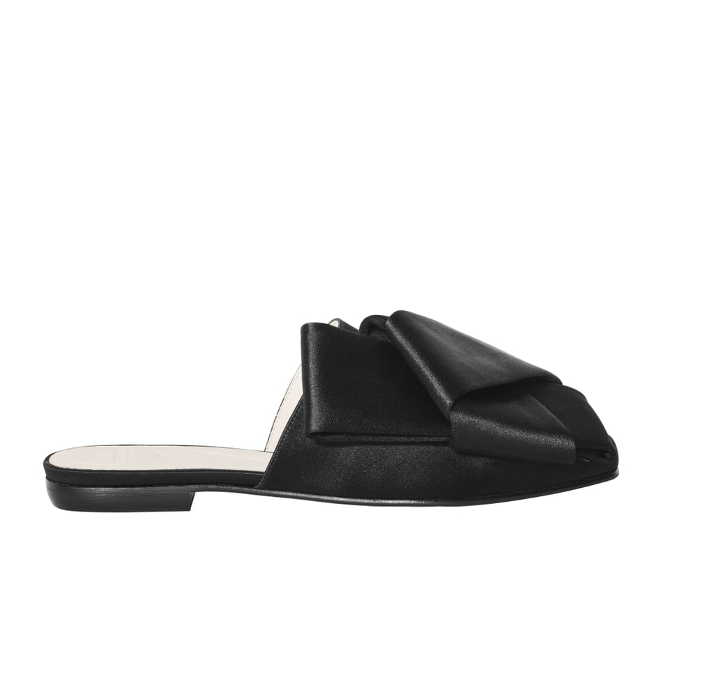 H&M Conscious Collection Silk Blend Slip-On Sandals (Sold Out)