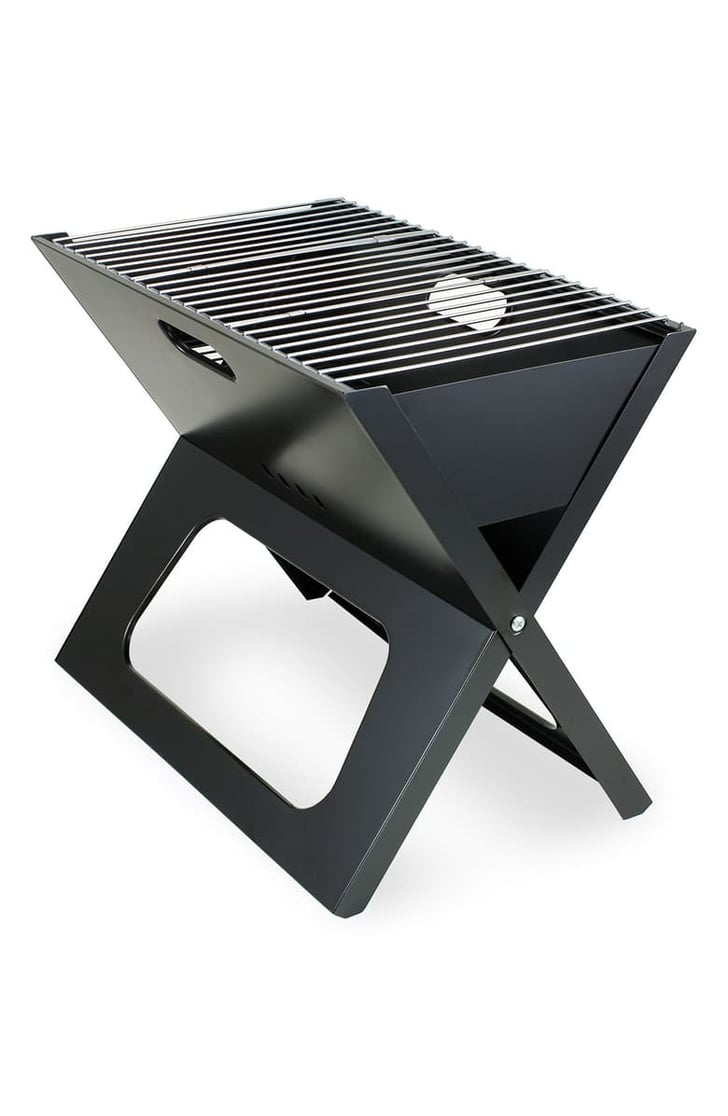 Fold store up grill