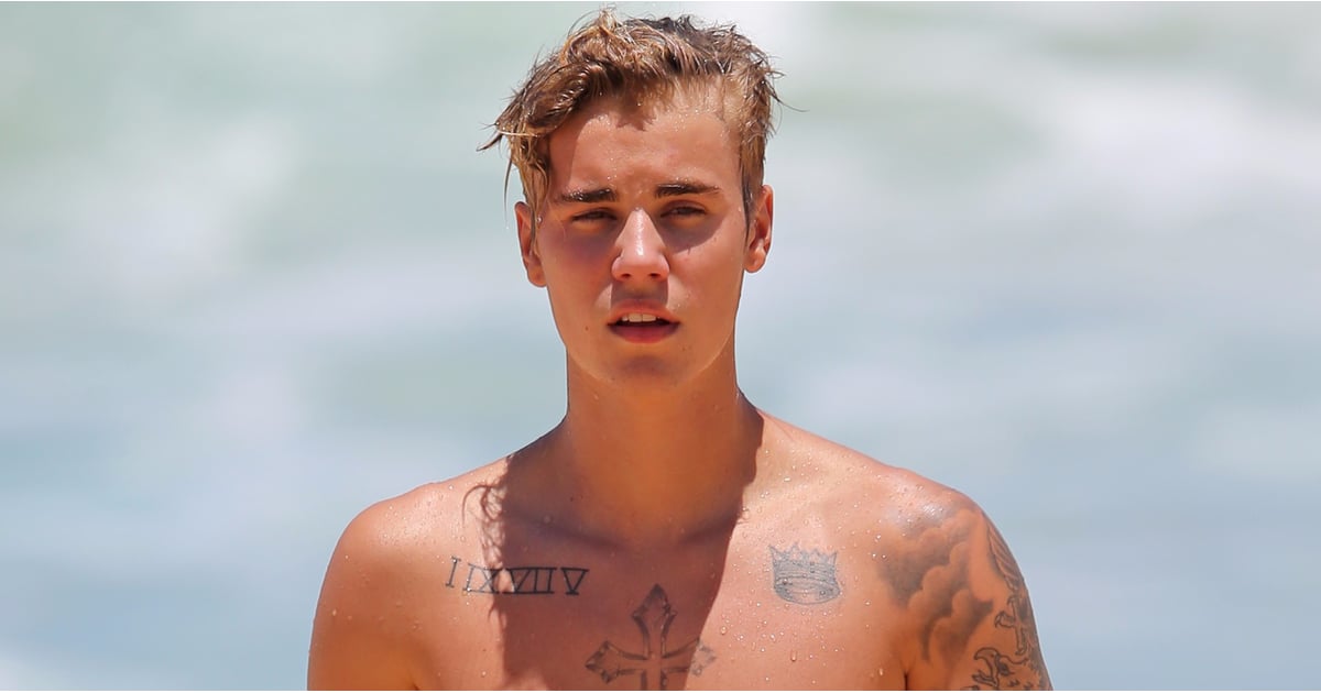 Justin Bieber Shirtless Pictures Popsugar Celebrity 7969