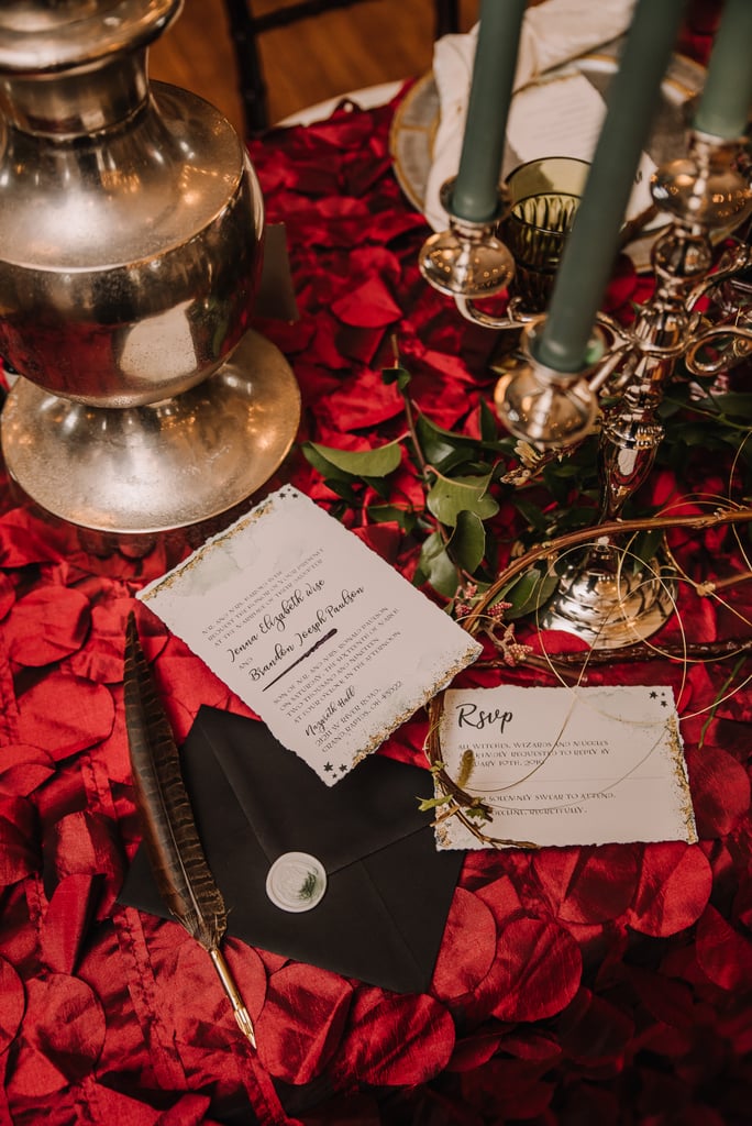 Elegant Harry Potter-Themed Wedding Ideas