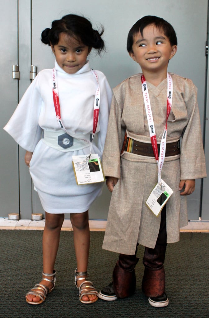 Princess Leia and Han Solo