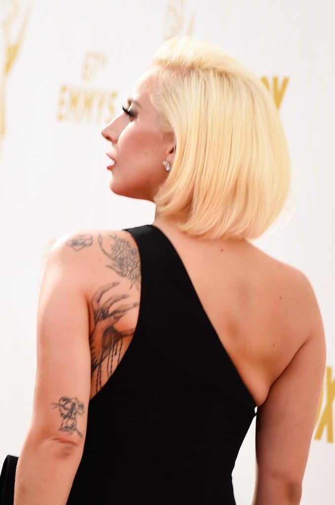Lady Gaga at the Emmys 2015