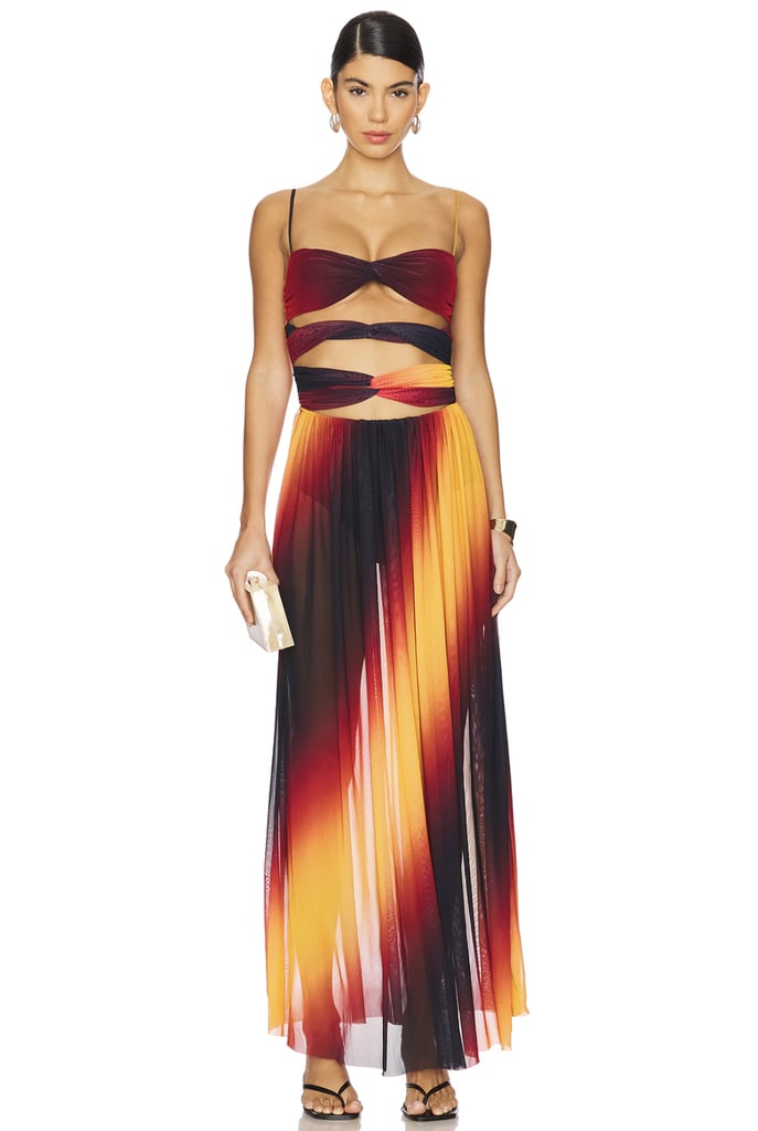 A Sunset-Inspired Dress