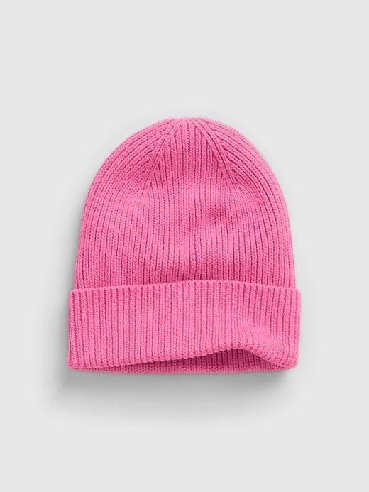 Gap Organic Cotton Ribbed Beanie