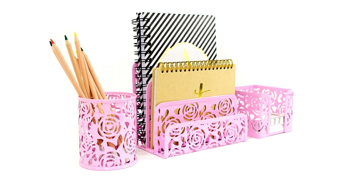 Pink Desk Organizer Dorm Products on Amazon Prime POPSUGAR Home Photo 8