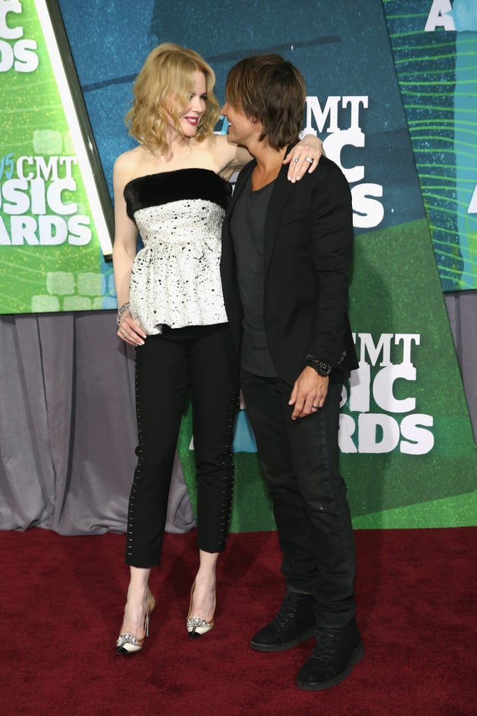 Nicole Kidman and Keith Urban at the CMT Awards 2015