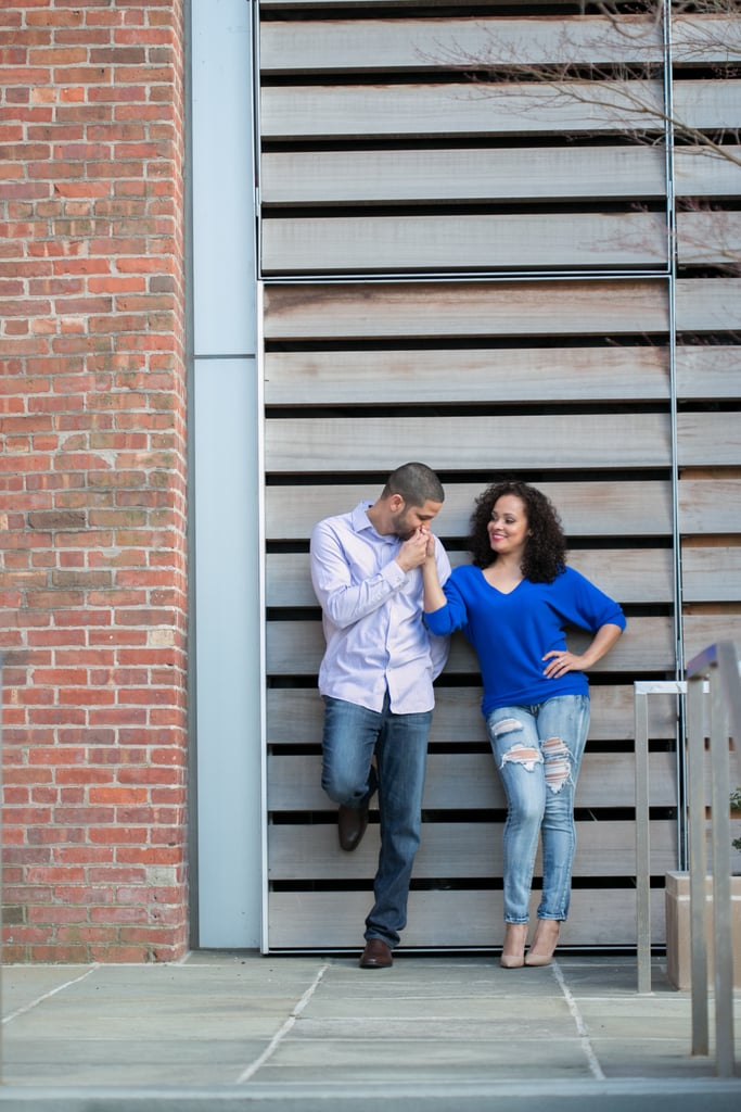 Glamorous City Engagement Shoot