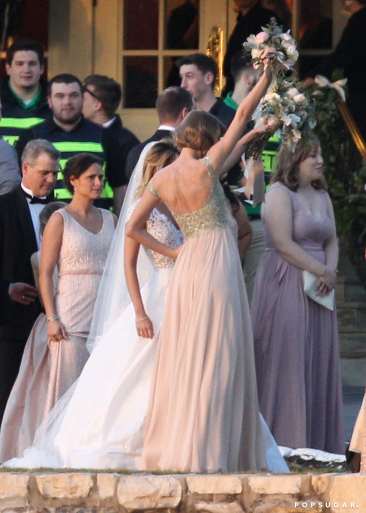 Taylor Swift Is Maid of Honor at Friend's Wedding 2016
