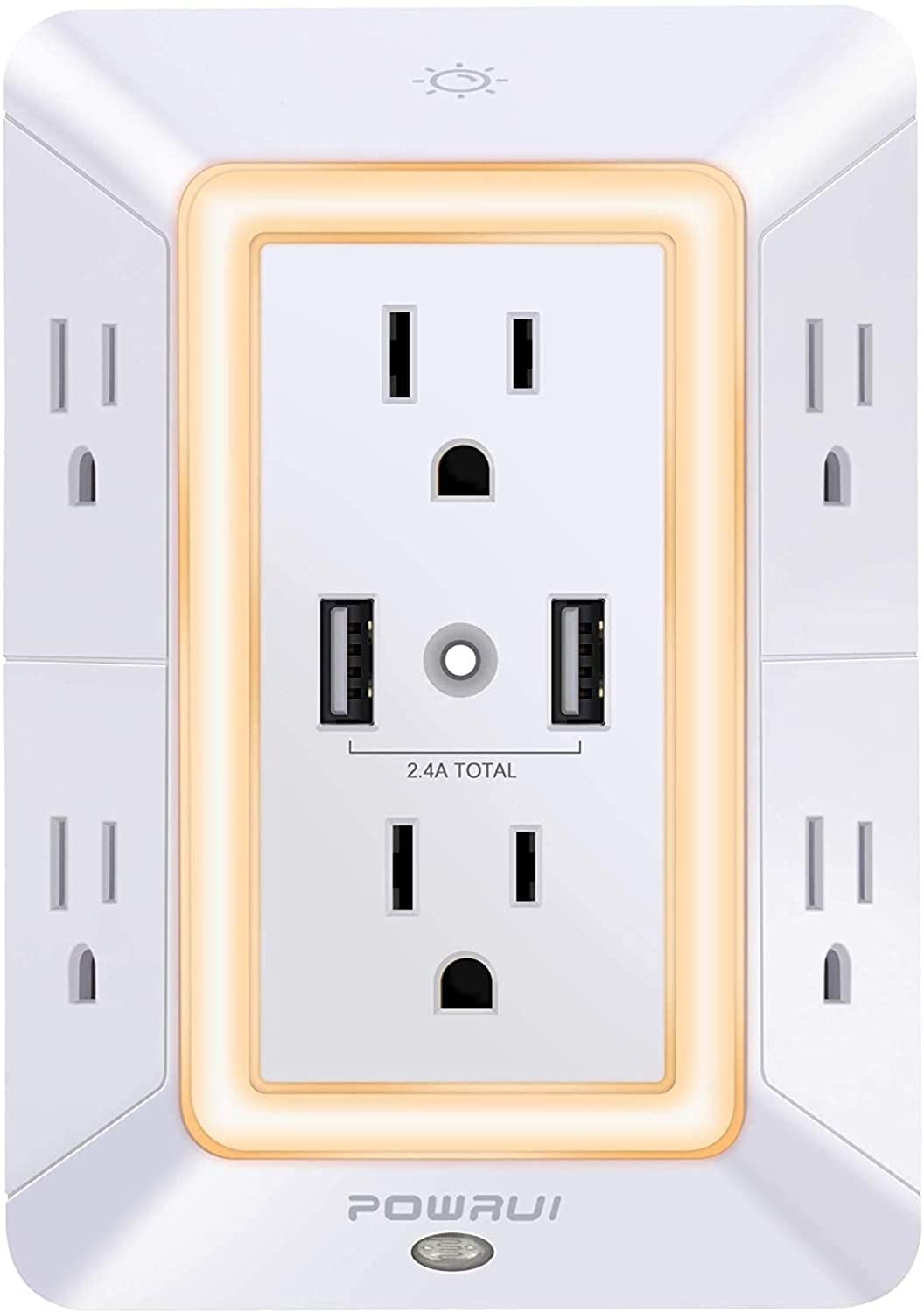 Best Wall Outlet: Powrui USB Wall Charger | Top-Rated Tech ...