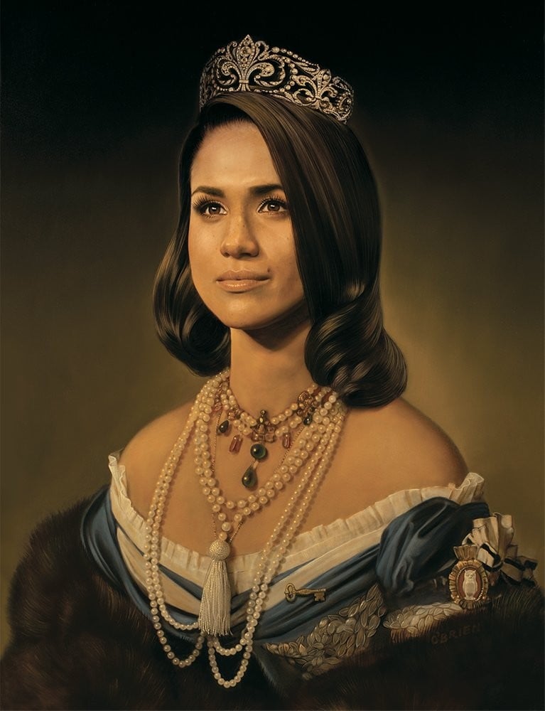 Where to Buy Meghan Markle Queen Portrait