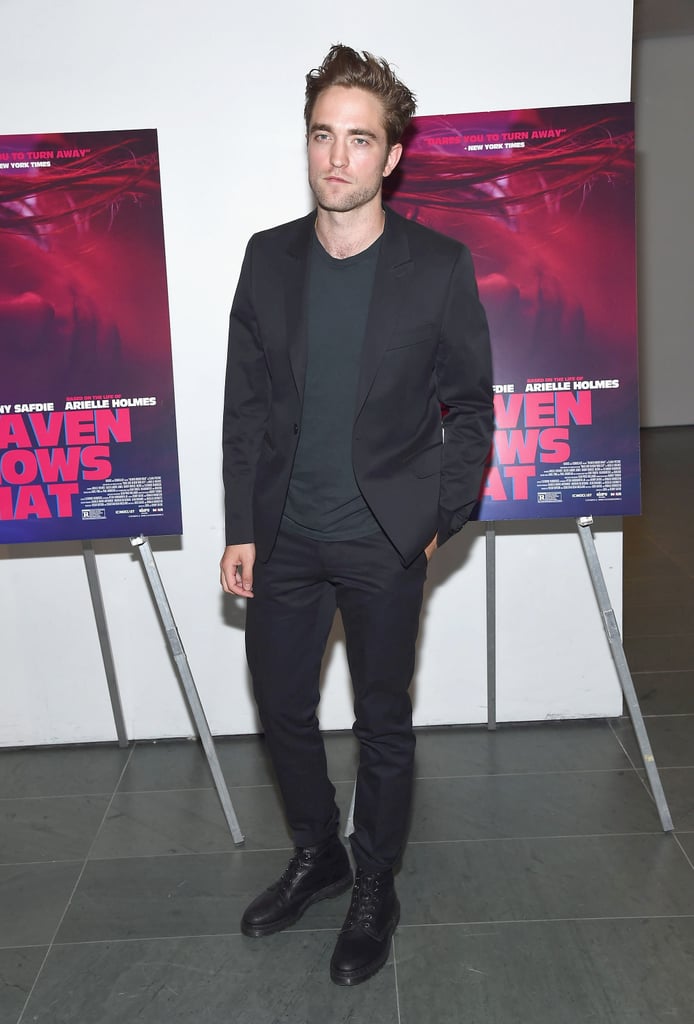 Robert Pattinson at Heaven Knows What Premiere