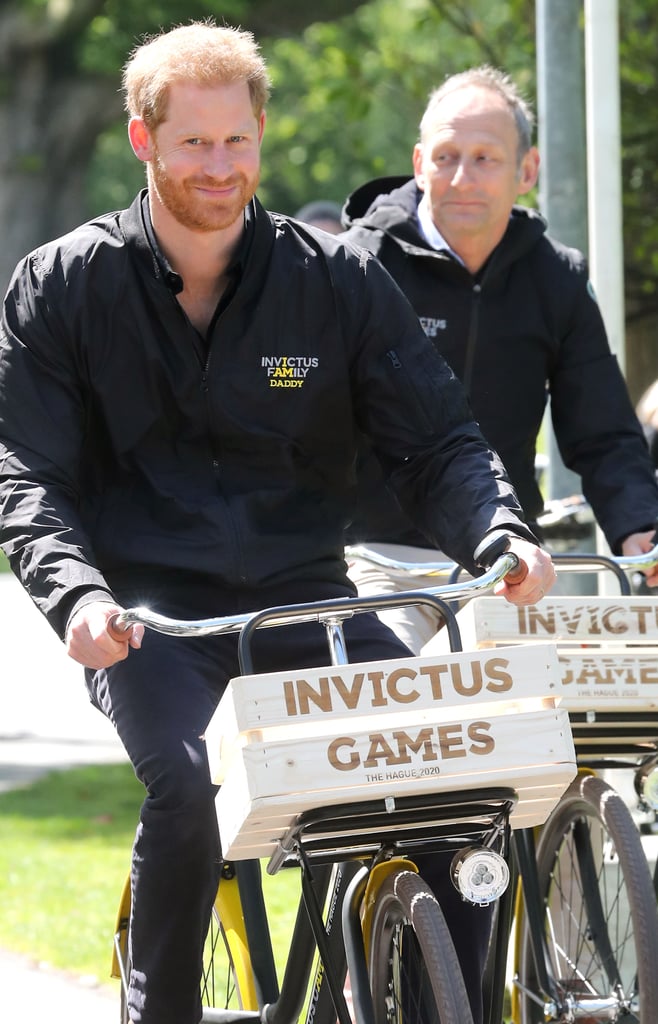 Prince Harry's "Daddy" Jacket in the Netherlands May 2019