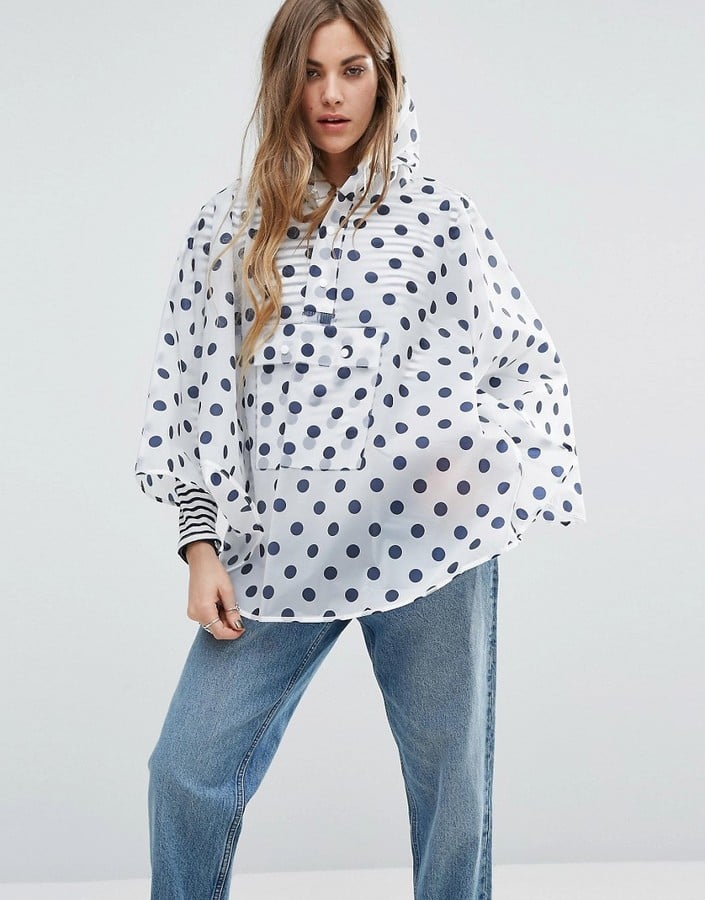 Rock & Religion Polka Dot Printed Poncho