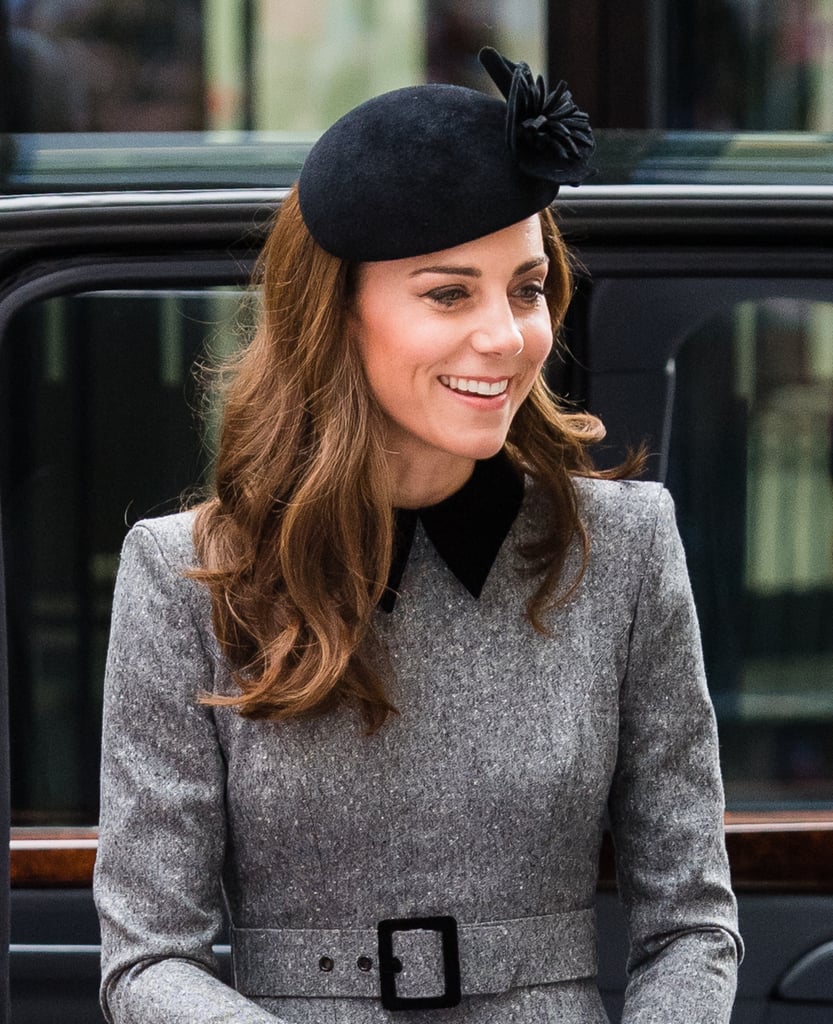 Kate Middleton and Queen Elizabeth II King College March