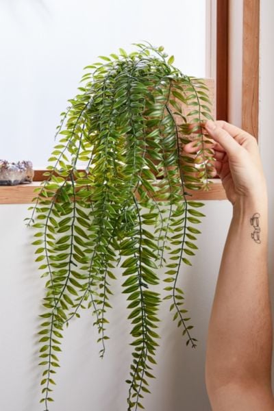 Cascading Fern Faux Plant