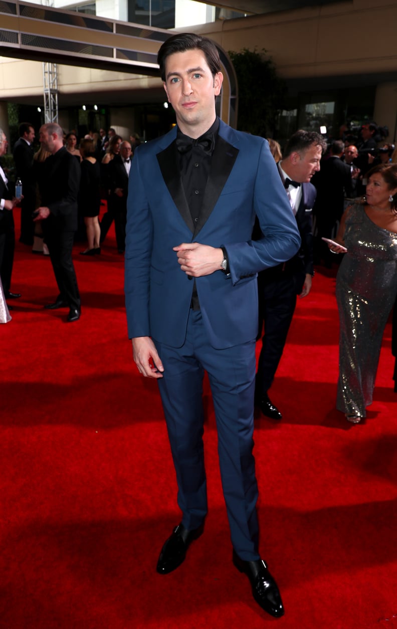 Nicholas Braun at the Golden Globes