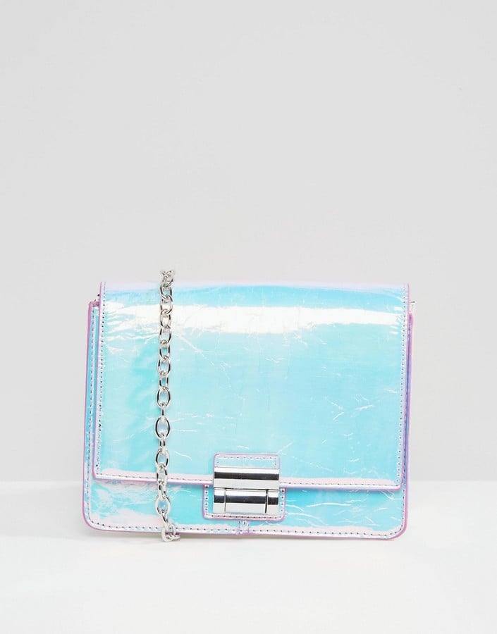 iridescent crossbody bag