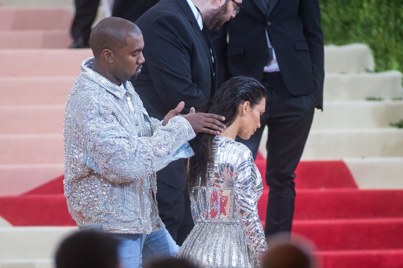 Kim Kardashian and Kanye West, 2016
