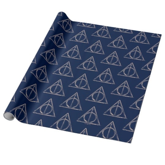 Harry Potter Deathly Hallows Wrapping Paper