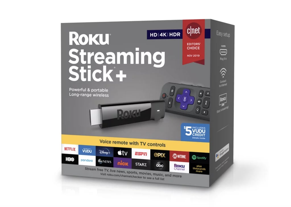 Best Streaming Device: Roku Streaming Stick+ HD/4K/HDR Streaming Device