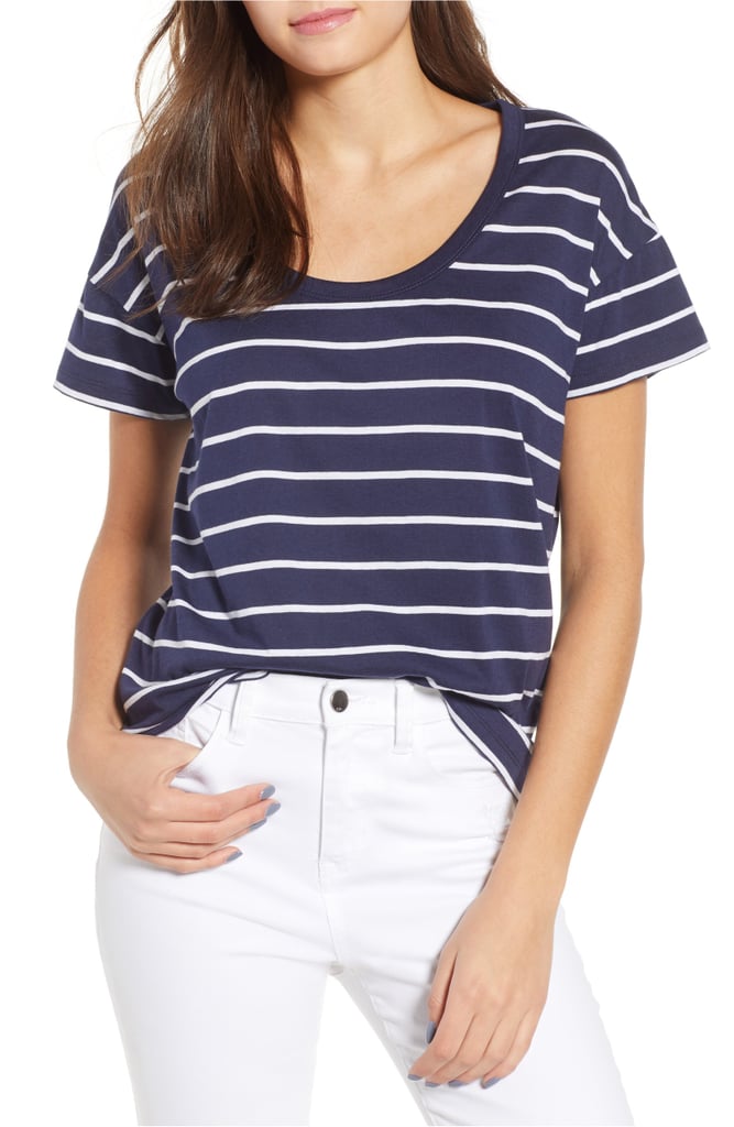 BP. Relaxed Cotton Blend Tee