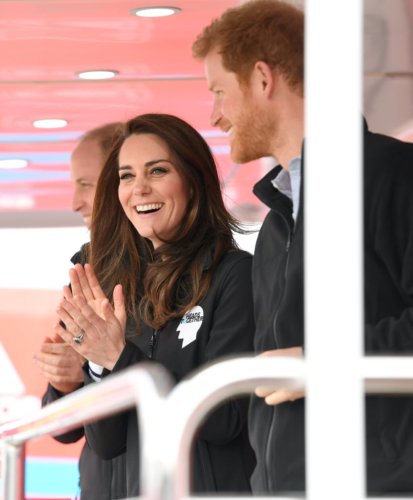 The British Royals at London Marathon April 2017