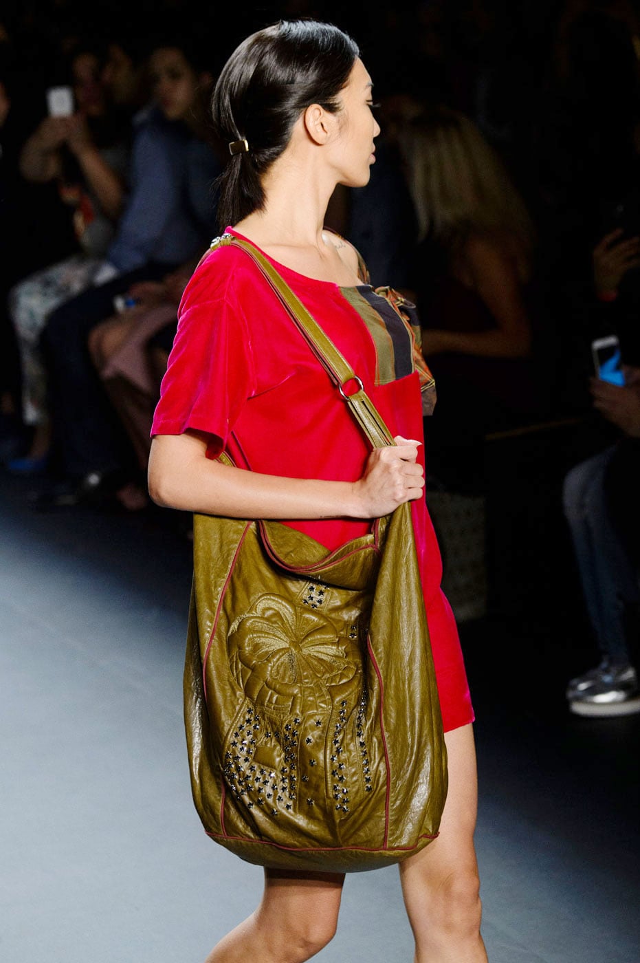 Zara Yuna Bag Rock style flap shoulder bag, Women's Fashion, Bags