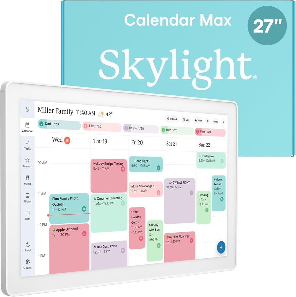 Skylight Calendar Max