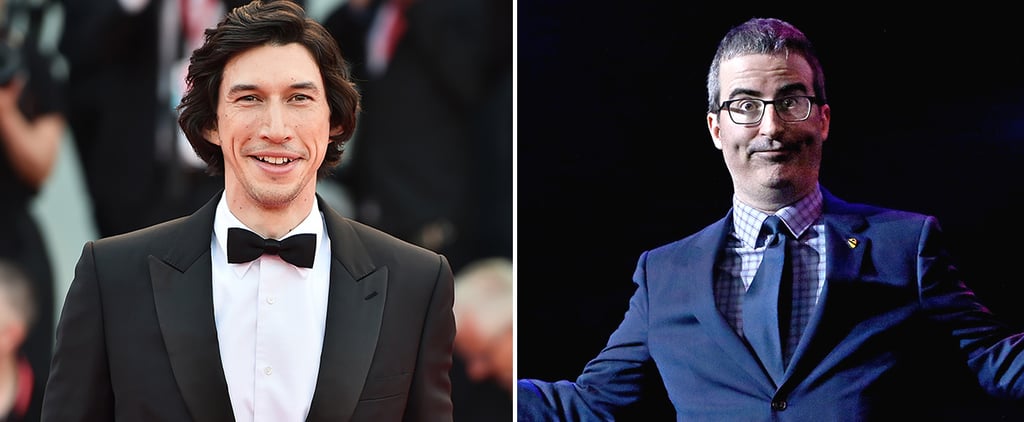 Adam Driver Finally Confronted John Oliver About His Thirst: "What the F*ck Are You Doing?"