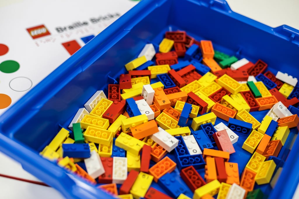 Lego Releasing Braille Bricks