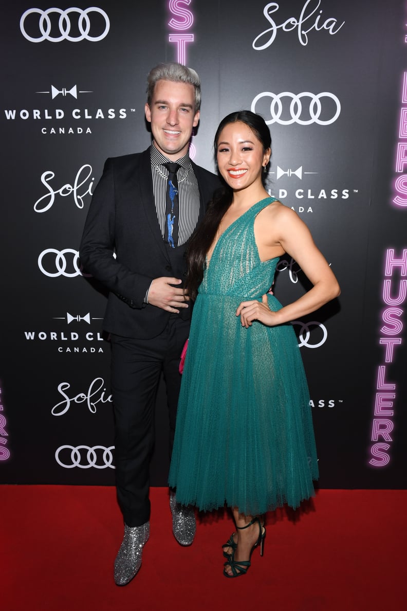 Mitchell Travers and Constance Wu at the Hustlers Post-Screening Event