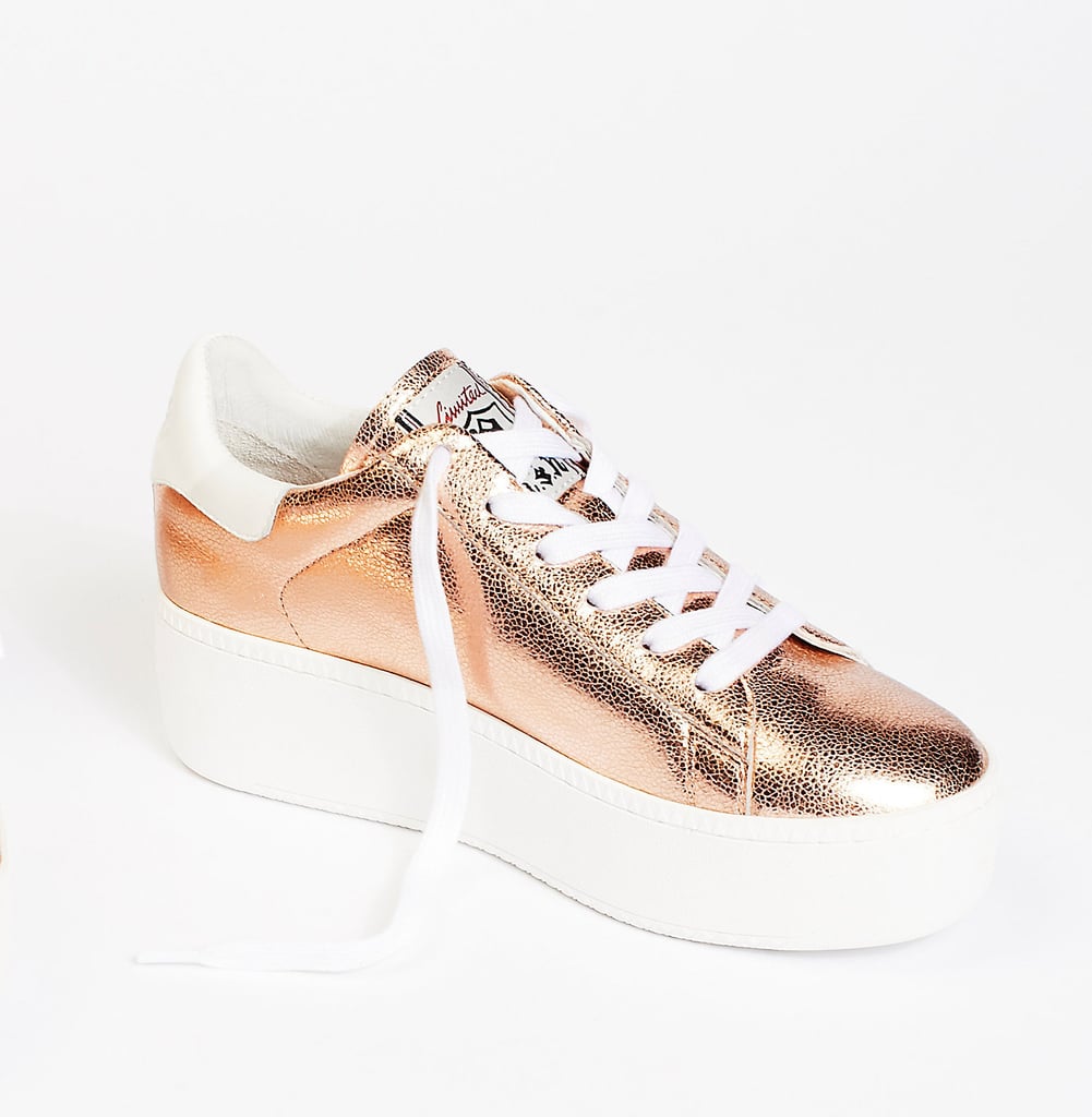 Like your sneakers with an extra shot of shine? The Ash Cult Platform Sneaker ($84, originally $210) offers a metallic take on the throwback style.