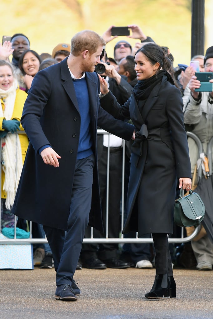 Meghan Markle's Green De Mellier Handbag