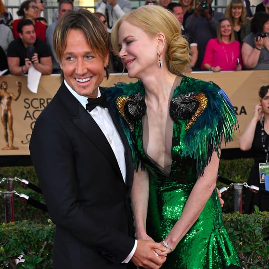 Nicole Kidman and Keith Urban at the 2017 SAG Awards