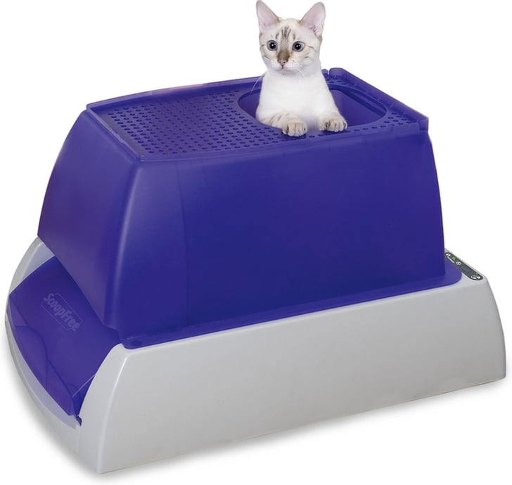 scoop top entry ultra automatic cat litter box