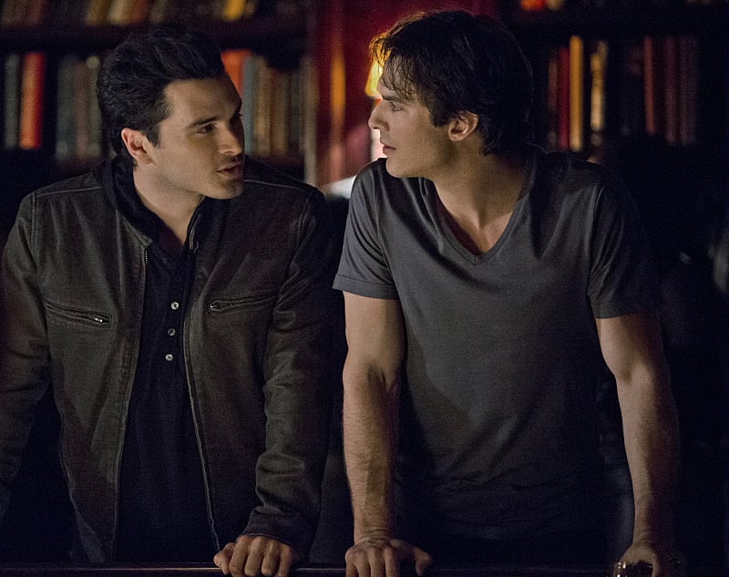 Enzo And Damon Are The New Bad Guys The Vampire Diaries Season 8 Details Popsugar Celebrity Uk Photo 3