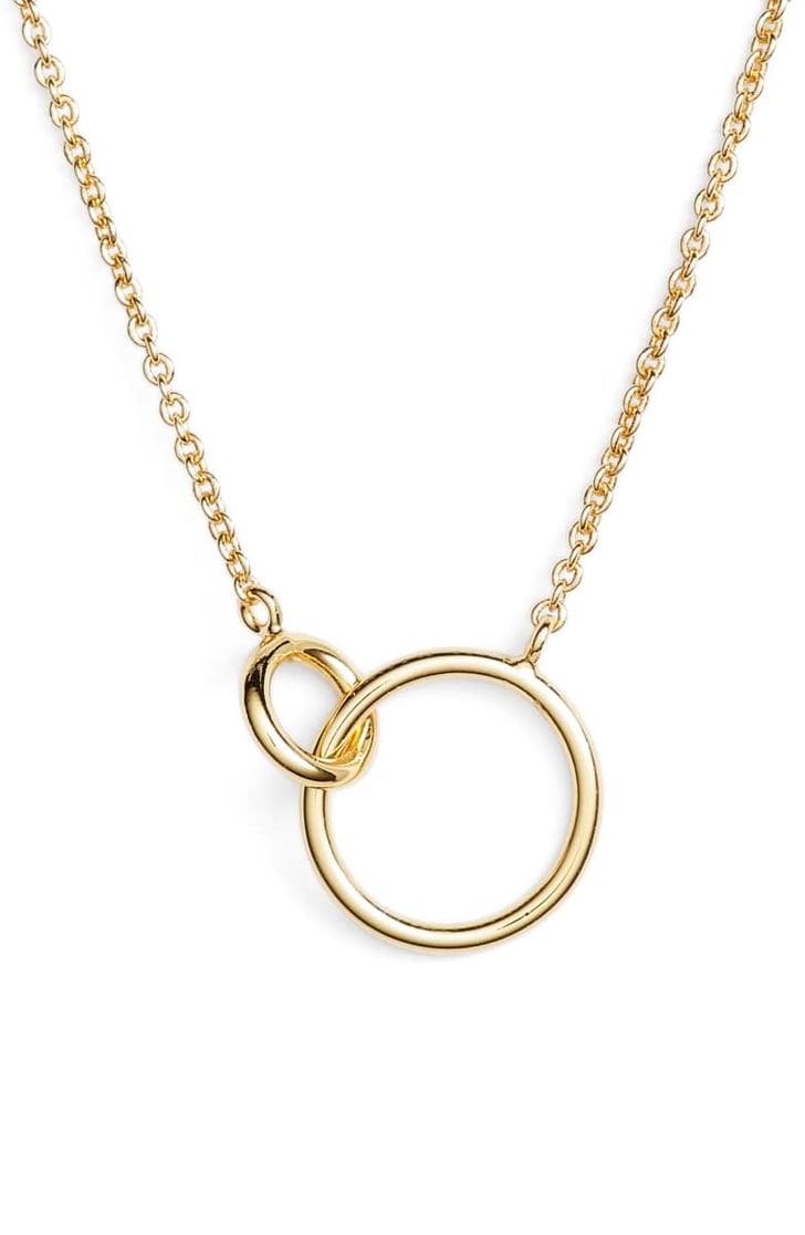 Gorjana Wilshire Connected Loop Necklace ($55) | Best Gold Jewelry ...