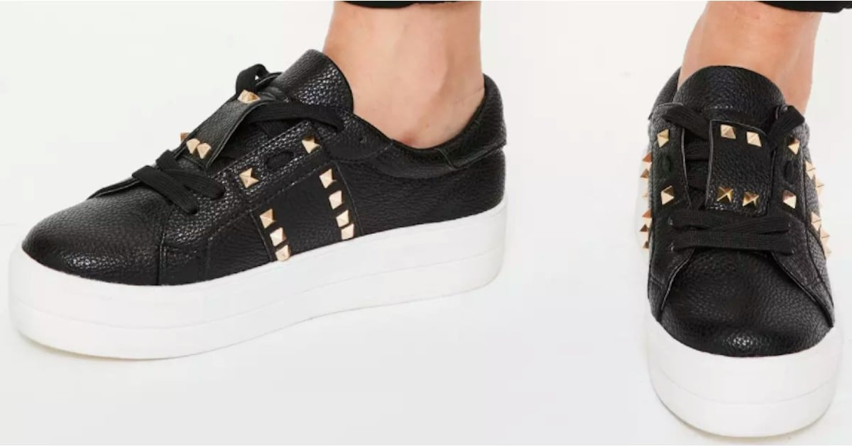 cute black sneakers for ladies