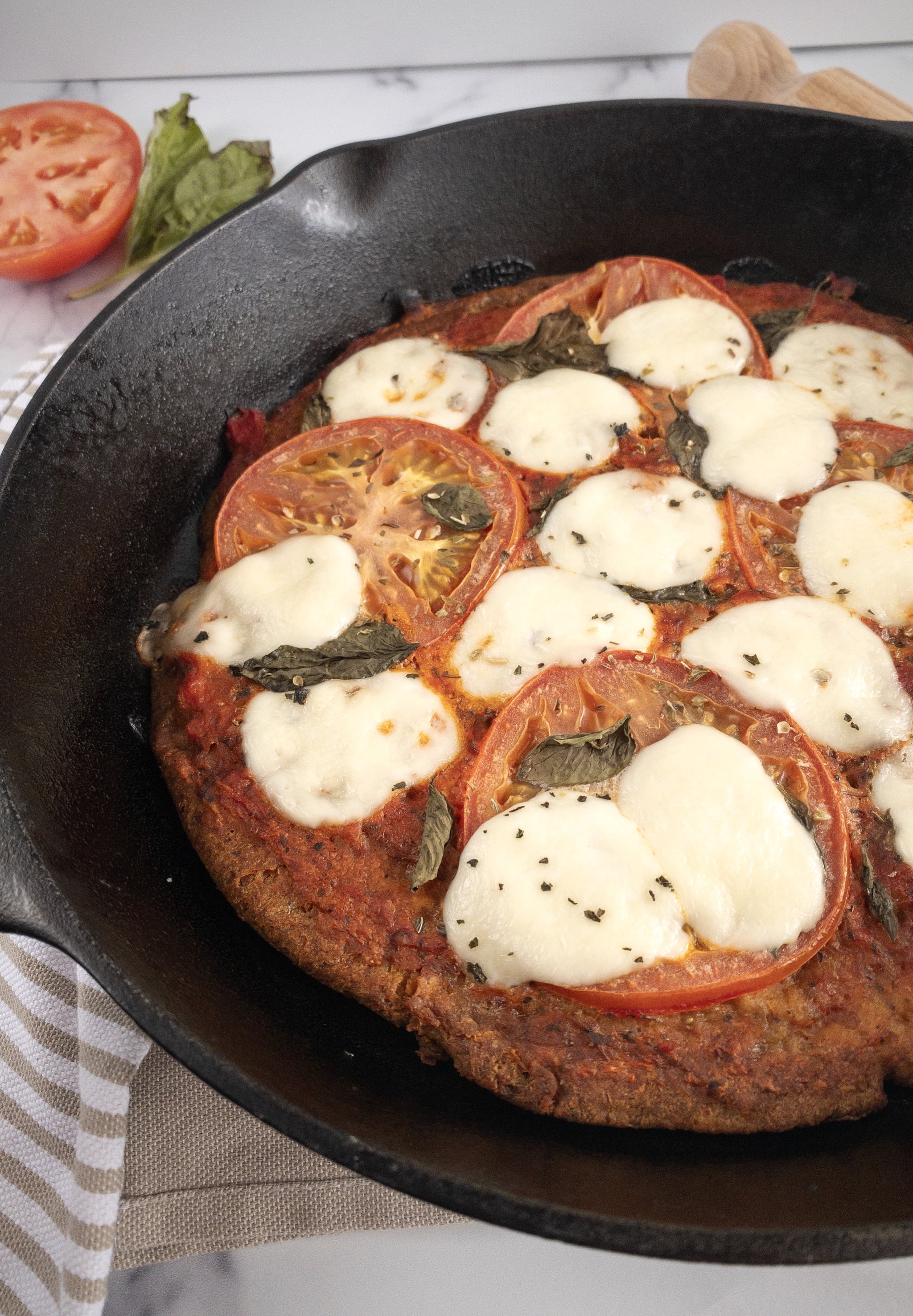 Sweet Potato Cast Iron Skillet Pizza Recipe POPSUGAR Food